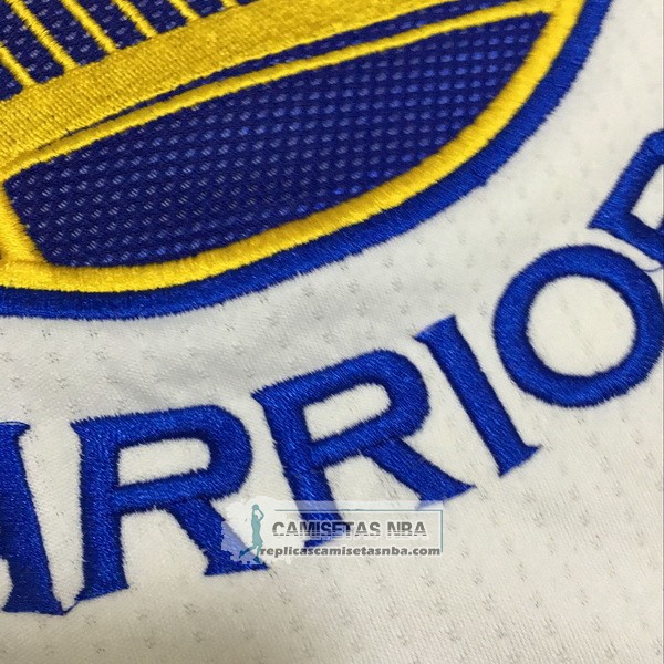 Camiseta Autentico Manga Corta Warriors Duarant Blanco